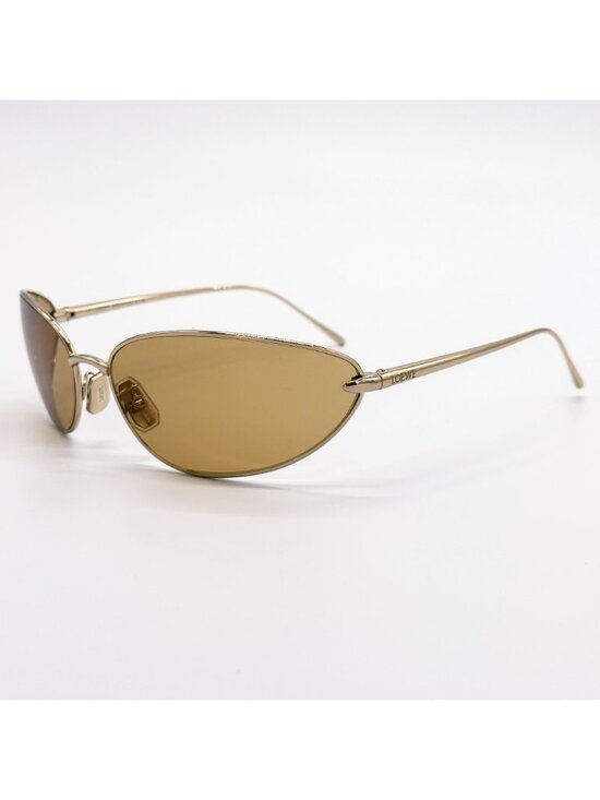 NEW LOEWE SUNGLASSES LW40164U 32E GOLD UNISEX EYEWEAR LOEWE main image 4